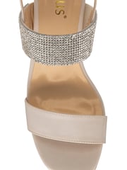 Lotus Footwear Nude Occasion Block Heel Sandal - Image 4 of 4