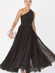 Religion Black One Shoulder Maxi Dress With Full Skirt - Image 1 of 5