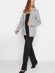 Long Tall Sally Black Boucle Blazer - Image 2 of 4