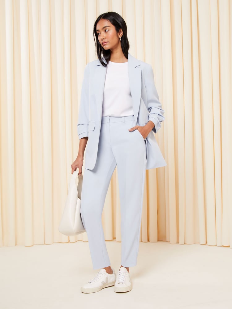 Friends Like These Cobalt Blue Petite Tailored Ankle Grazer Trousers - Image 2 of 4