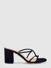 Novo Black Nia Block Heel Mule - Image 1 of 3