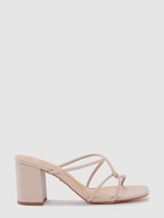 Novo Nude Nia Block Heel Mule - Image 2 of 4