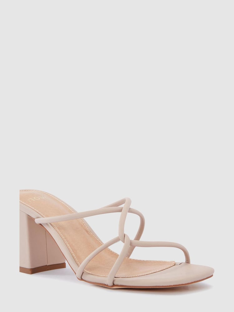 Novo Nude Nia Block Heel Mule - Image 4 of 4