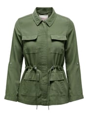 ONLY Khaki Green Utility Pocket Cargo Jacket - Image 5 of 5