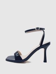 Novo Black Amy Mid Heel Ankle Strap Sandals - Image 2 of 2