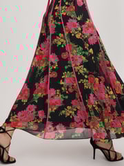 Florere Printed Panel Midi Dress - Image 4 of 7