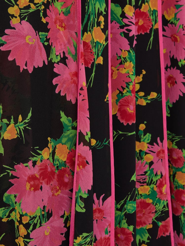Florere Printed Panel Midi Dress - Image 7 of 7