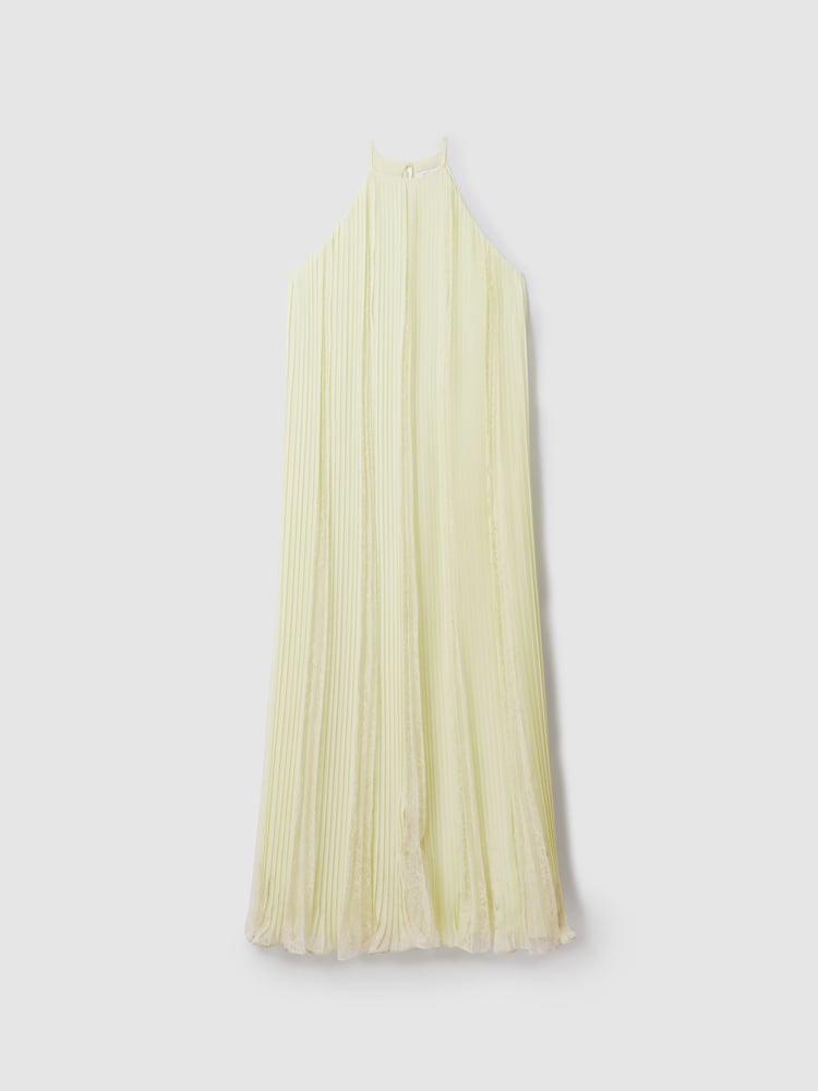 Florere Lace Pleated Maxi Dress - Image 2 of 5