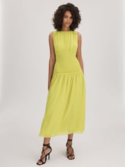 Florere Smocked Waist Midi Dress - Image 3 of 6