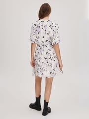 Florere Printed Puff Sleeve Mini Dress - Image 4 of 6