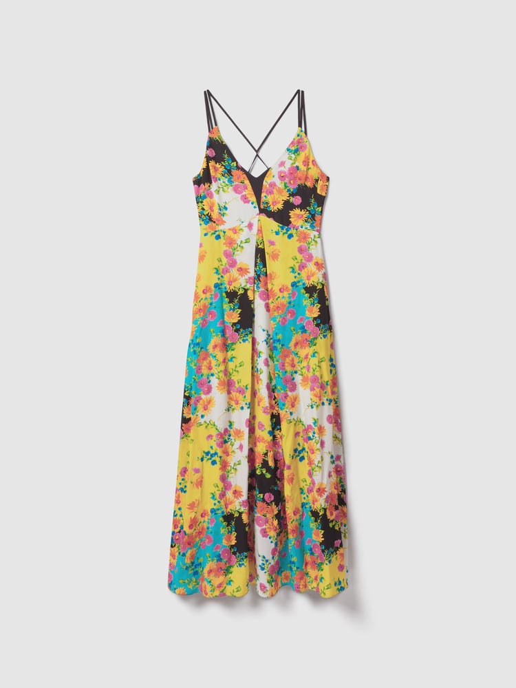 Florere Printed Dual Strap Maxi Dress - Image 2 of 6