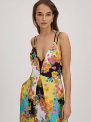 Florere Printed Dual Strap Maxi Dress - Image 4 of 6