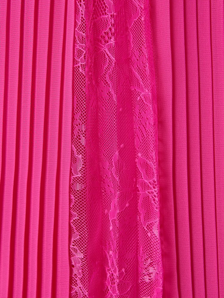 Florere Lace Pleated Midi Skirt - Image 6 of 6