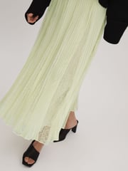 Florere Lace Pleated Midi Skirt - Image 3 of 6