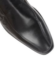 Lotus Black Leather Loafers - Image 5 of 5