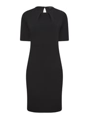 M&Co Black Petite Pleat Detail Dress - Image 5 of 5