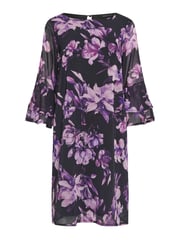 M&Co Purple Flute Sleeve Shift Dress - Image 5 of 5