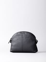 Lakeland Leather Black Elterwater Curved Cross-Body Bag - Image 3 of 6
