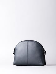 Lakeland Leather Blue Elterwater Curved Cross-Body Bag - Image 1 of 6
