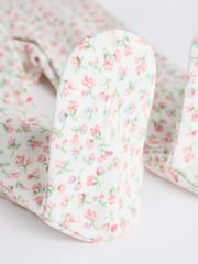 Pink 4 Pack Baby 100% Cotton Sleepsuits (0-2yrs) - Image 7 of 13