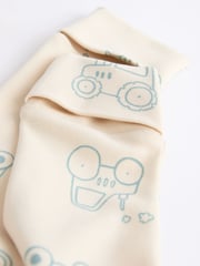 Mineral Blue Farm Printed Baby Sleepsuits 3 Pack (0mths-2yrs) - Image 8 of 8