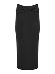PixieGirl Petite Black Twist Maxi Skirt - Image 6 of 6