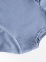 Grey/White Long Sleeve Bodysuits 5 Pack - Image 11 of 13