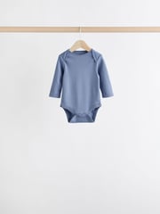 Grey/White Long Sleeve Bodysuits 5 Pack - Image 2 of 13