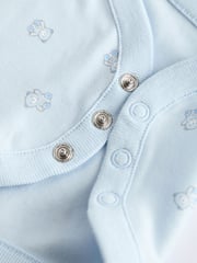 Blue Bear Print Baby Vests 5 Pack - Image 12 of 12