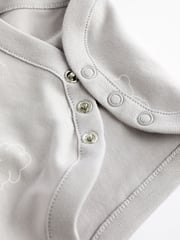 Grey/White Bear Baby Bodysuits 5 Pack - Image 11 of 13