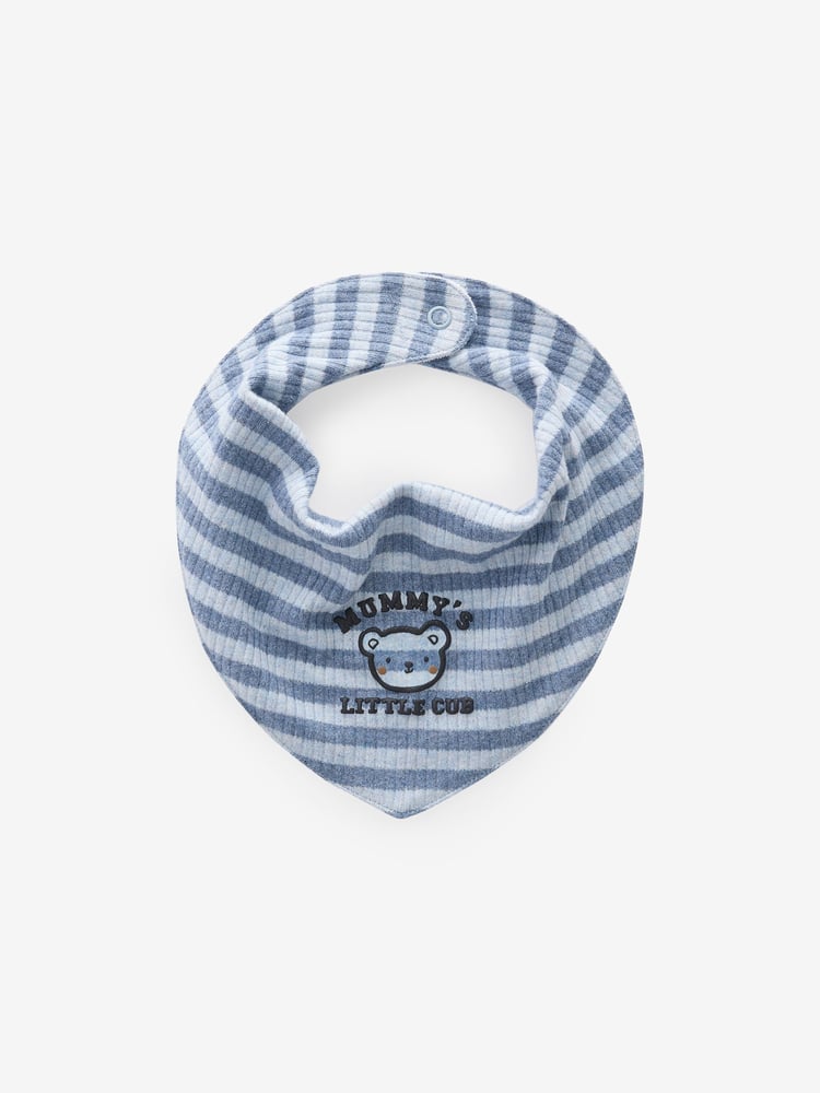 Blue Family 100% Cotton Bibs 2 Pack - Image 2 of 5