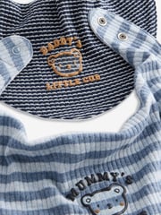 Blue Family 100% Cotton Bibs 2 Pack - Image 4 of 5
