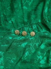 Another Sunday One Shoulder Jacquard Midi Dress With Gold Buttons - Image 5 of 5