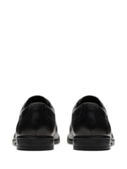 Clarks Black Leather Brandon Lace Shoes - Image 2 of 7