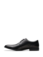 Clarks Black Leather Brandon Lace Shoes - Image 6 of 7
