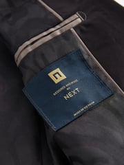 Navy Snake Skin Velvet Jacket (3-16yrs) - Image 8 of 9
