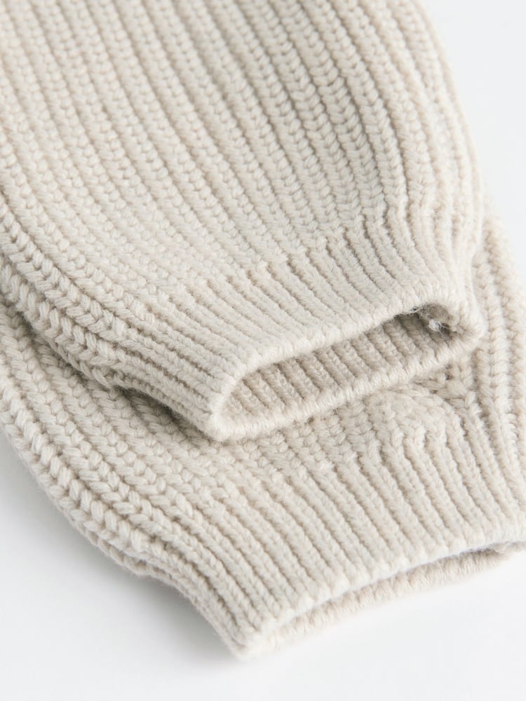 Graue 3D-Schleifen - Strickjacke für Babys aus 100 % Baumwolle (0 Monate – 2 Jahre) - Bild 10 von 10 Graue 3D-Schleifen - Strickjacke für Babys aus 100 % Baumwolle (0 Monate – 2 Jahre) - Bild 10 von 10