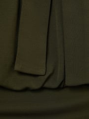 Halston Seaweed Wide Leg Jumpsuit - Image 6 of 6