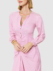Closet London Pink Pencil Shirt Dress - Image 5 of 5