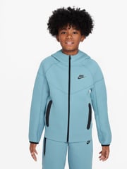 Nike Turquoise Tech Fleece Zip Through Hoodie - Image 1 of 6