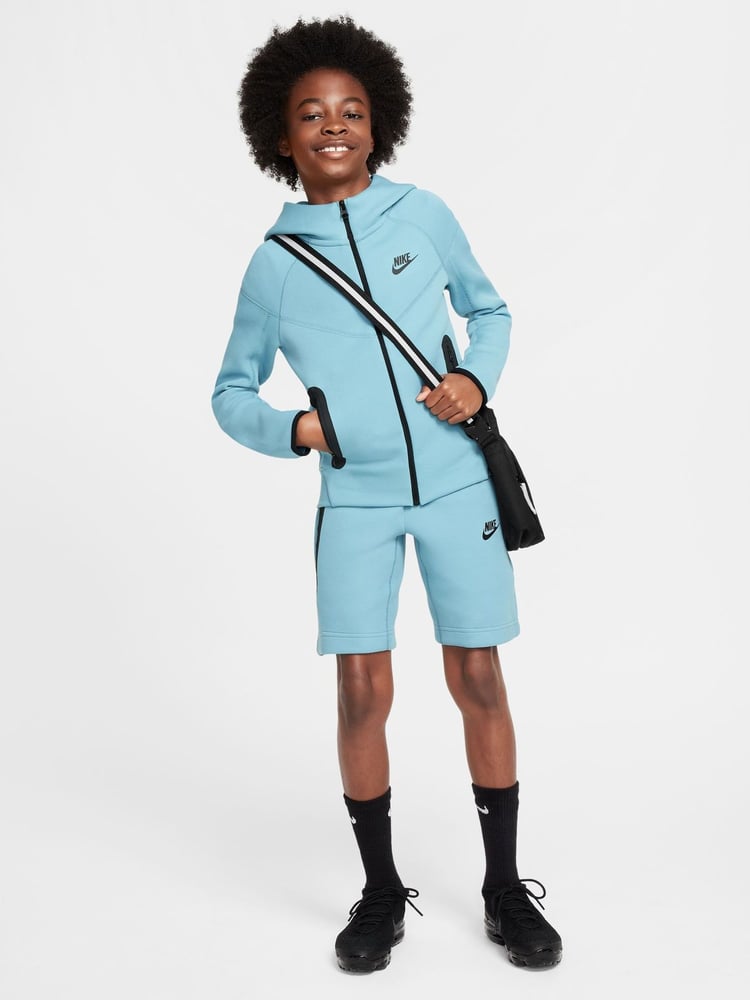 Nike Turquoise Tech Fleece Zip Through Hoodie - Image 6 of 6