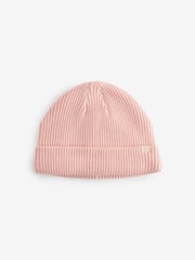 Pink Baby Beanie Hats 2 Pack (0mths-2yrs) - Image 4 of 6