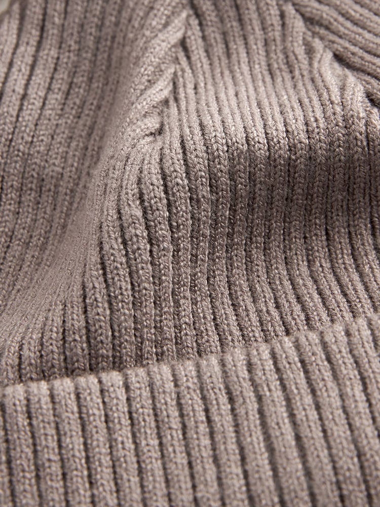 Tan/Cream Baby Beanie Hats 2 Pack - Image 5 of 5