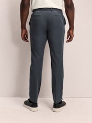 Grey Muscle Fit Motionflex Tech Suit Trousers - Image 3 of 11