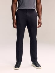 Black Muscle Fit Motionflex Tech Suit Trousers - Image 1 of 11