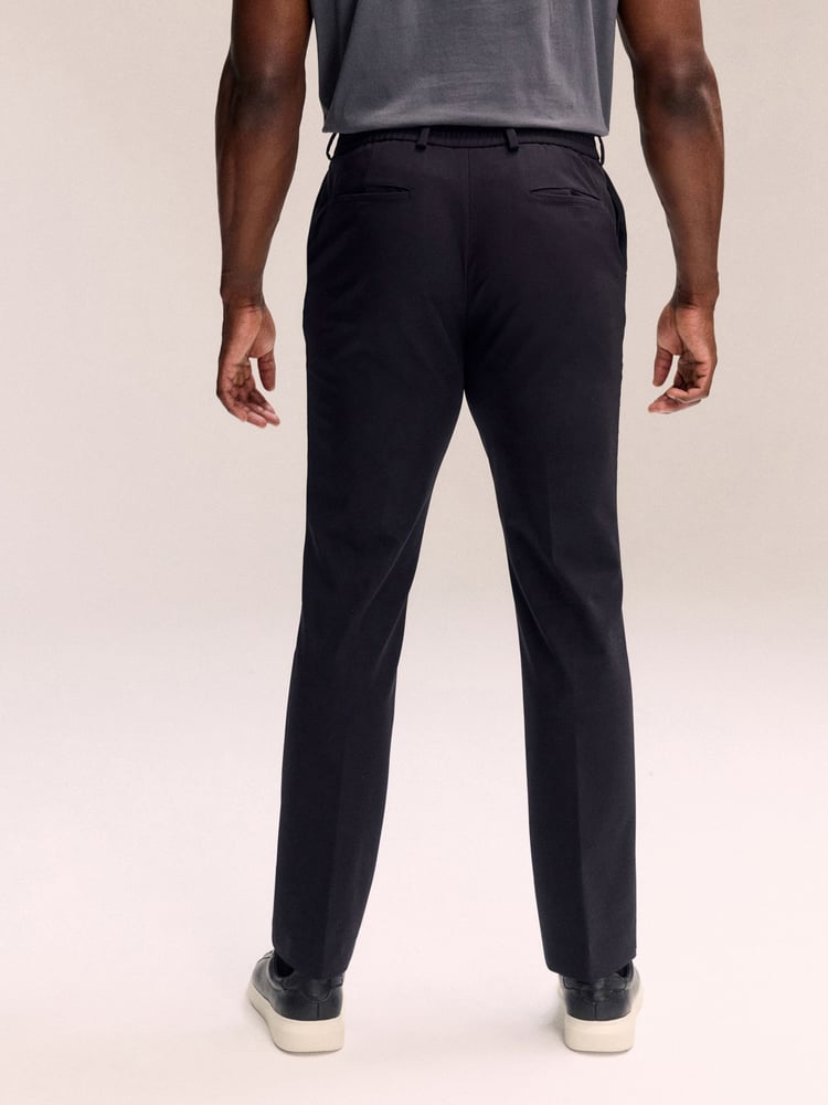 Black Muscle Fit Motionflex Tech Suit Trousers - Image 2 of 11