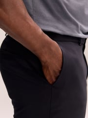 Black Muscle Fit Motionflex Tech Suit Trousers - Image 5 of 11