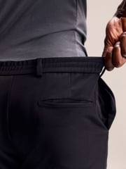 Black Muscle Fit Motionflex Tech Suit Trousers - Image 6 of 11