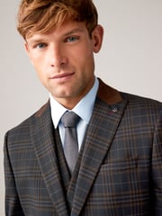 Navy Regular Fit Jacket - Image 4 of 11