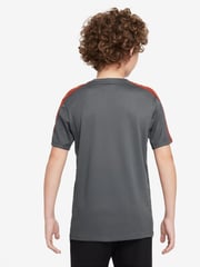 Nike Iron Grey/Dragon Red Kids Dri-FIT Academy23 Football Top - Image 2 of 3